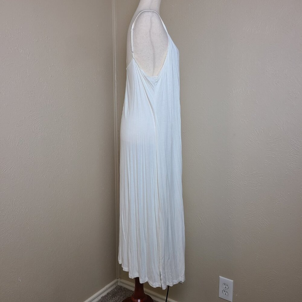 NWOT Soft Surroundings Long Sleeves White Lace Crochet Maxi Dress Size XL A561 - Picture 8 of 16